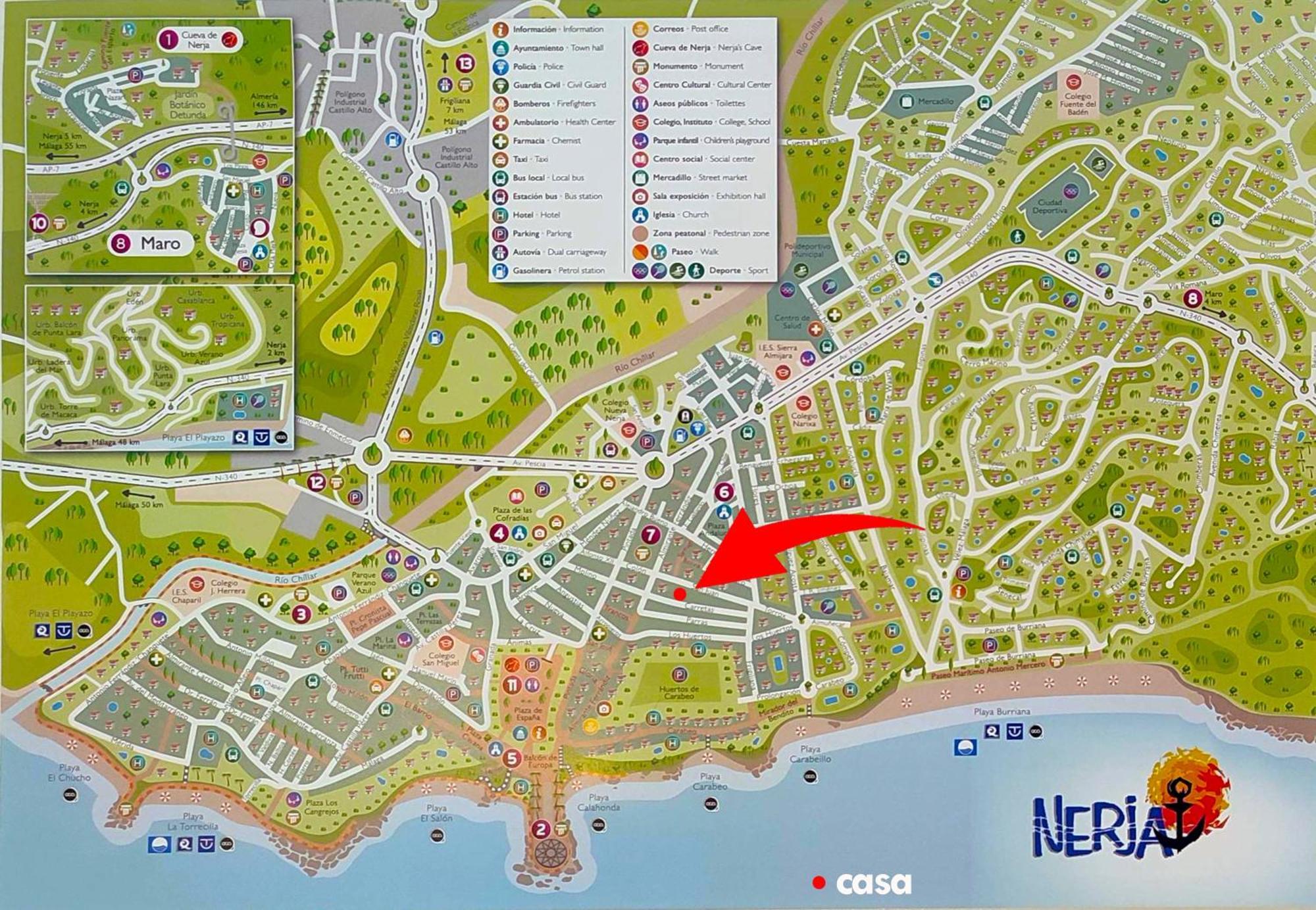 Nerja Apartamento Centro Dış mekan fotoğraf